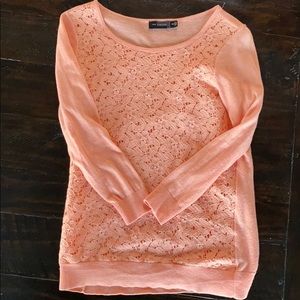 The Limited Peach colored sweater